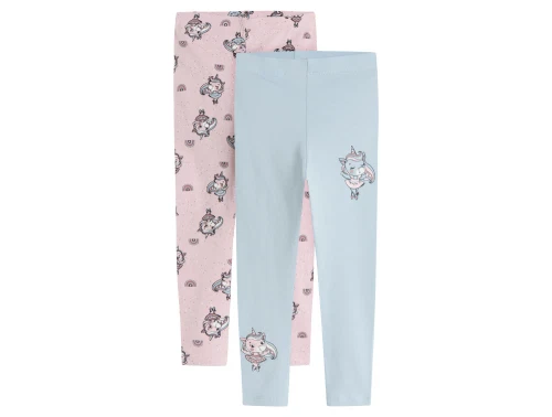 Name It subdued blue/winsome orchid leggings (2-pack)